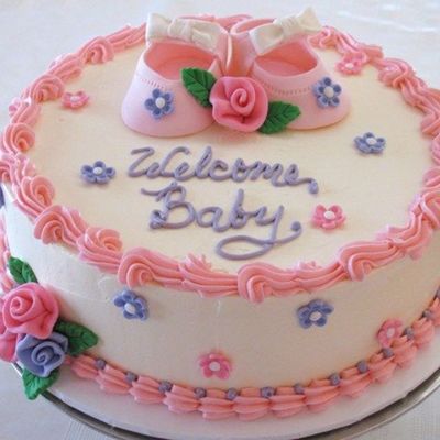 My First Baby Girl Cake!