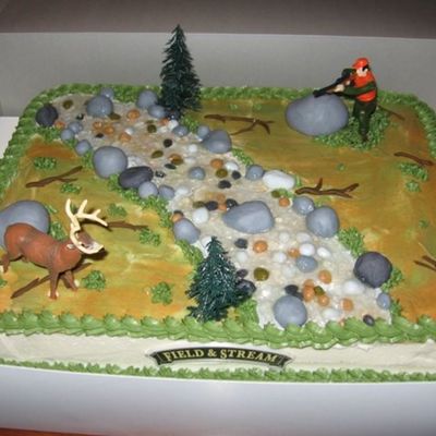 Field & Stream Hunting Cake
