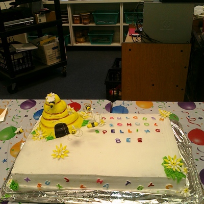 Spelling Bee Cake