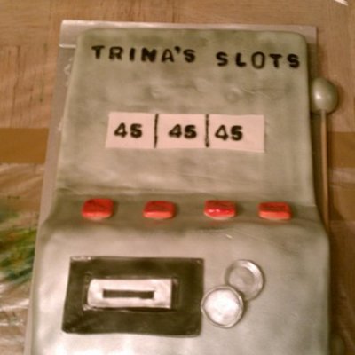 Slot Machine Cake