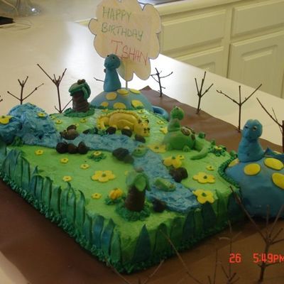 Dinosaur Cake
