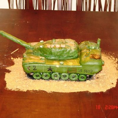 Tank Cake