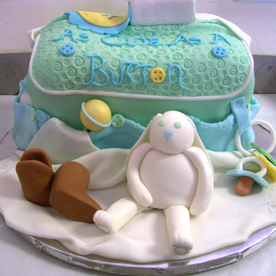 Diaper Bag Cake
