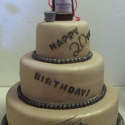 First Alcohol Cake