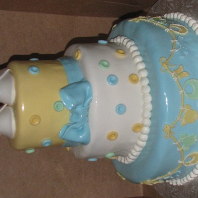 Blue And Yellow Baby Shower