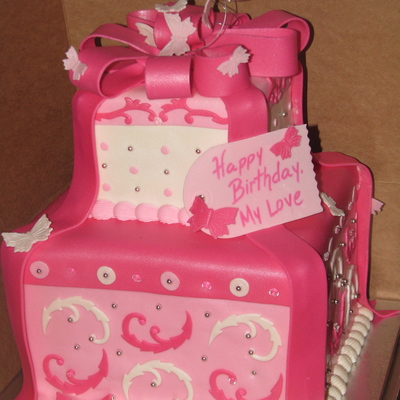 Gift Box Cake