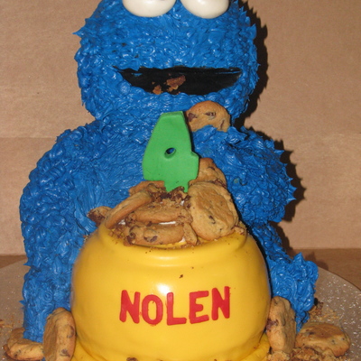 3D Cookie Monster