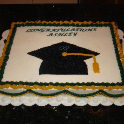 Graduation Sheet Cake