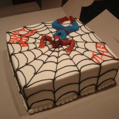 Spidey Cake
