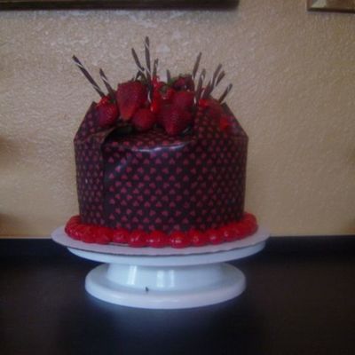 Chocolate Cake For Auction