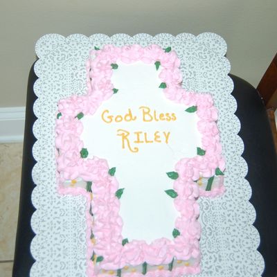 Baptism Cake