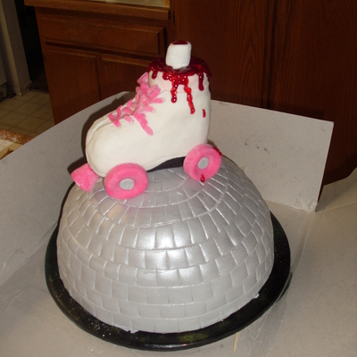 Disco Halloween Cake