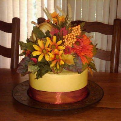 Fall Birthday Cake