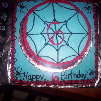 Spiderman Cake