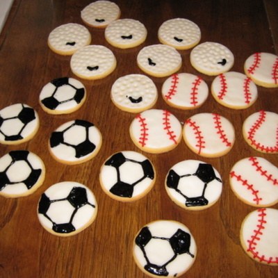 Sports Cookies For 1St Birthday