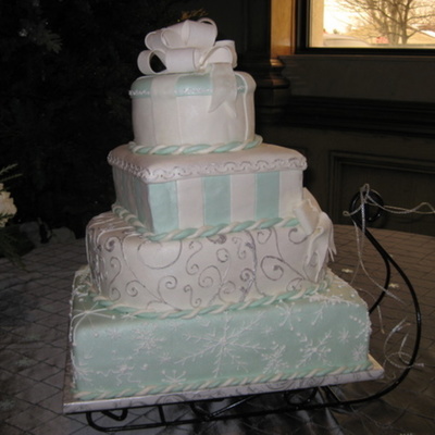 Winter Wedding Cake