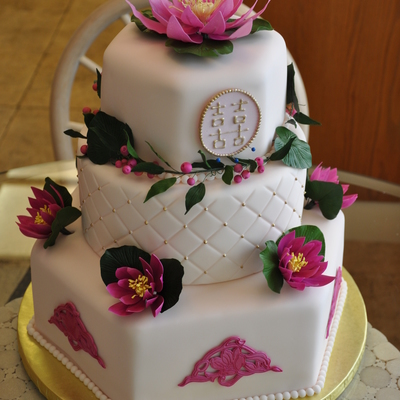 Lotus Blossom Cake