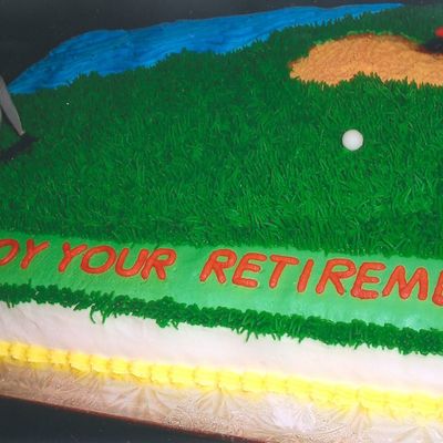 Retirement Cake