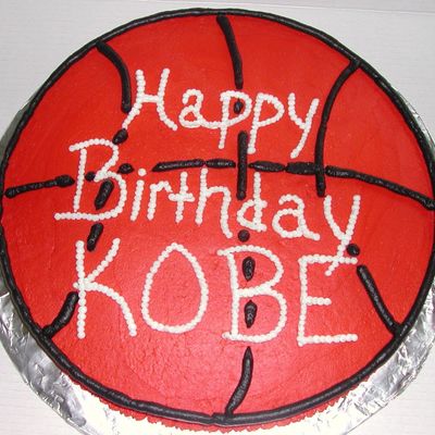 Basketball Birthday Cake