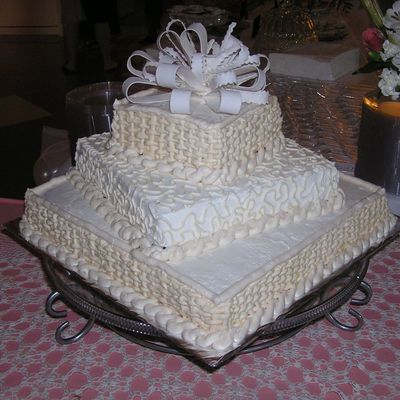 My First Wedding Cake!!