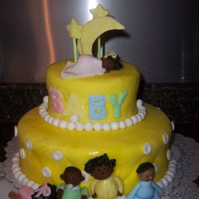 First Baby Shower Cake