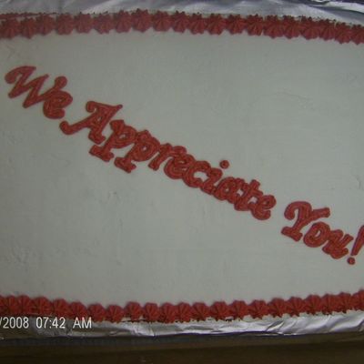 Appreciation Cake