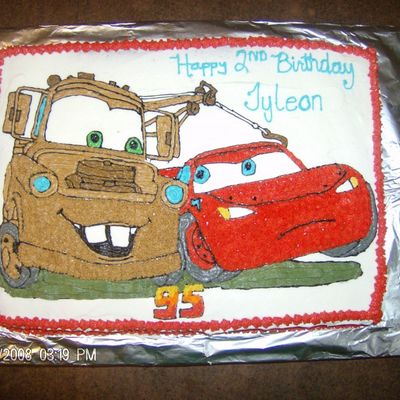 Cars Cake