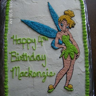 Tinkerbell Cake