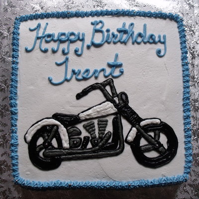Motorcycle Cake