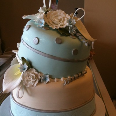 Blue And Silver Topsy