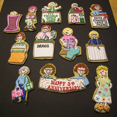 Quilt Shop Cookies