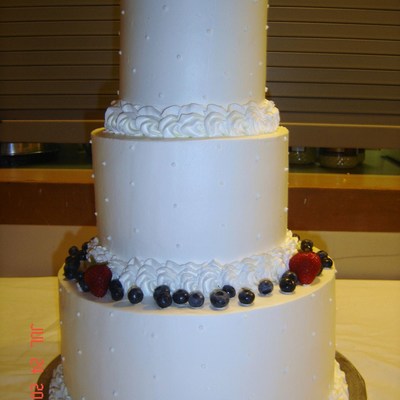 Berries Wedding Cake