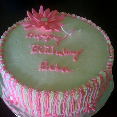 My Niece's Birthday Cake