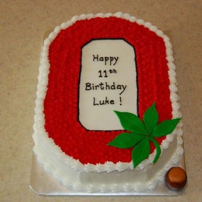 Ohio State Block O Birthday