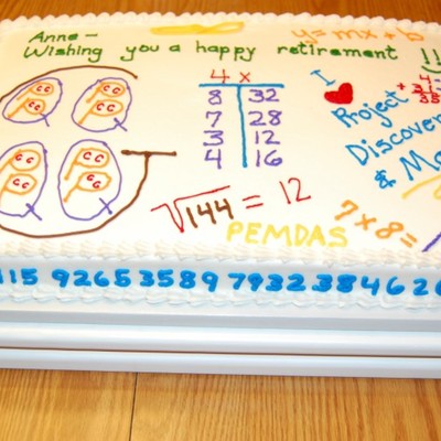 Math Teacher Retirement