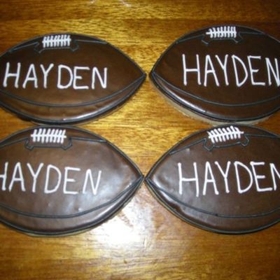 Football Cookies