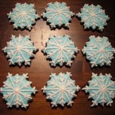 Gingerbread Snowflakes