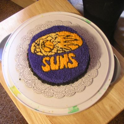 Phoenix Suns Cake
