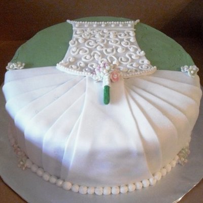 Bride Dress Cake
