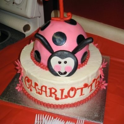 Ladybug Cake