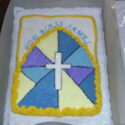 Baptism Cake