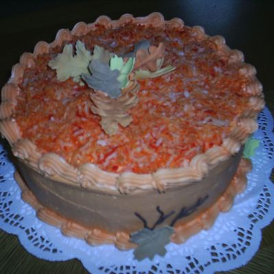 Fall/thanksgiving Cake