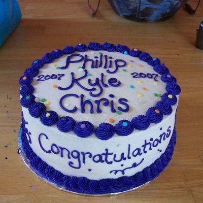 Graduation For Three Boys