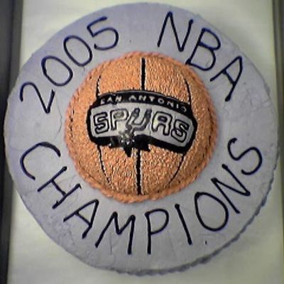 Spurs Nba Championship Cake