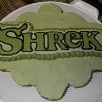 Shrek Cupcakes