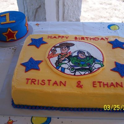 Toy Story Birthday + Smash Cake
