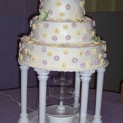 Butterfly Wedding Cake