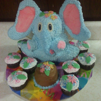 Elephant 3D Cake
