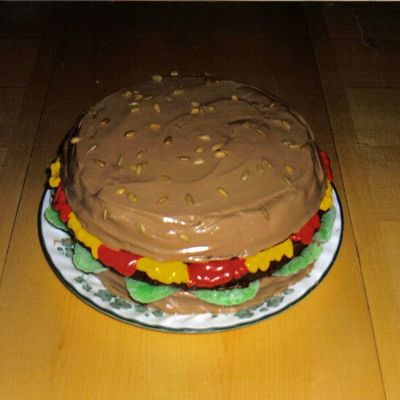 Burger Cake