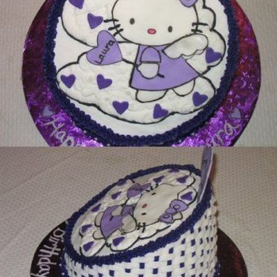 Purple Hello Kitty
